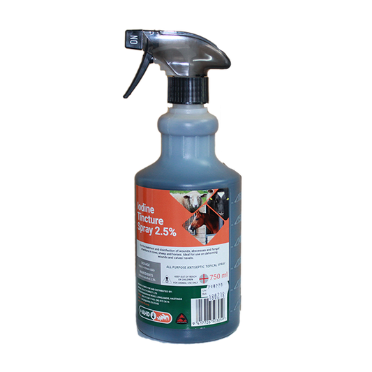 Iodine Tincture Spray 2.5% (750ml)