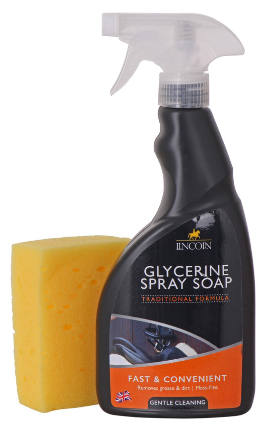 LINCOLN - Glycerine Spray Soap with Sponge