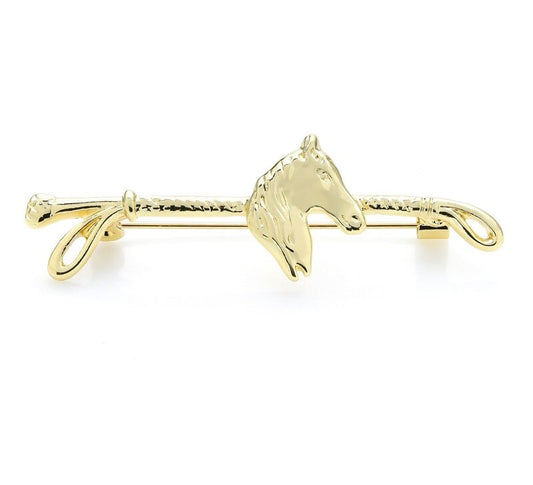 Stockpin Whip with Horsehead