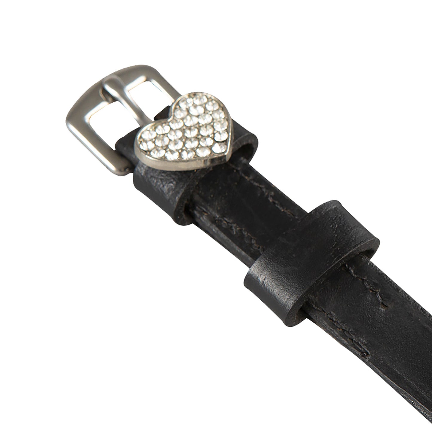 EQUESTRO - Spurs leather with Rhinestone