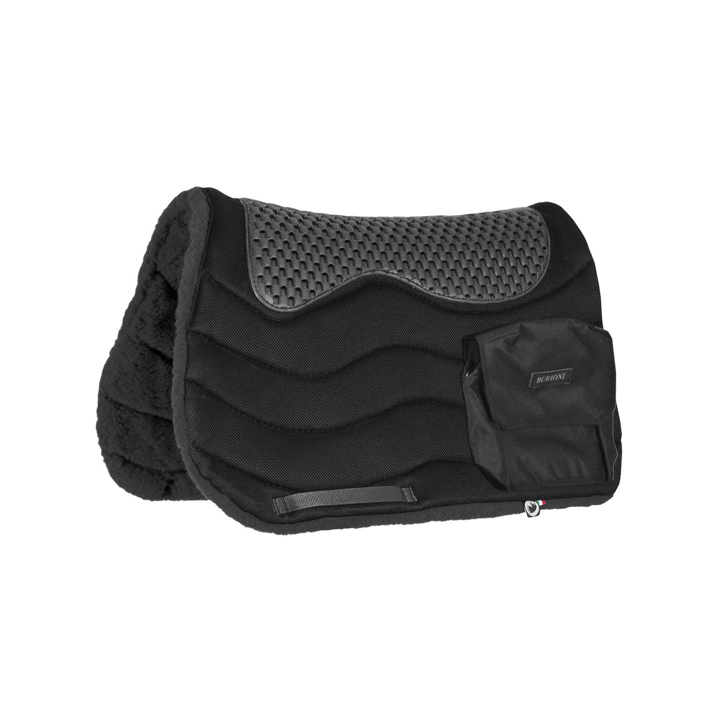 BURIONI - Trekking Saddle Pad with Pockets (Pile + Piuma)