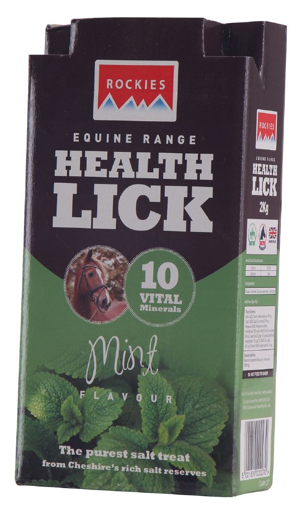 ROCKIES - Mint Flavour Health Lick 2kg