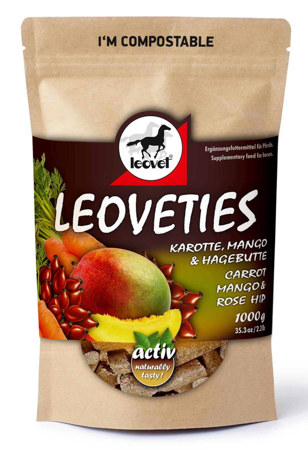 LEOVET - Carrot, Mango & Rosehip Treats