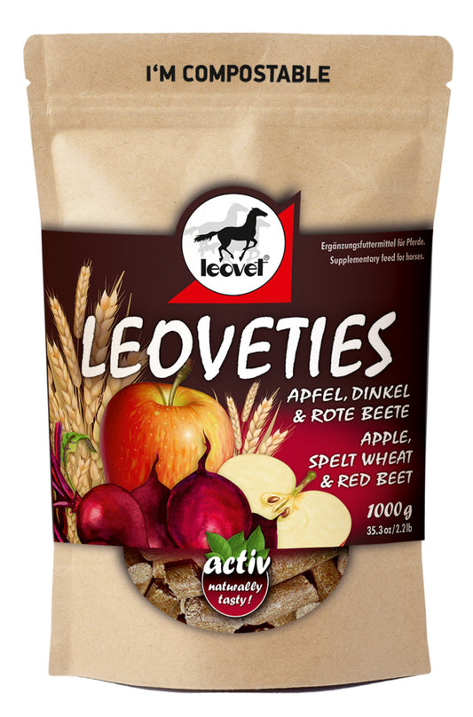 LEOVET - Apple, Spelt Wheat & Red Beet Treats