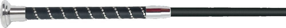 FLECK - Silk Touch Dressage Whip Crystal Grip
