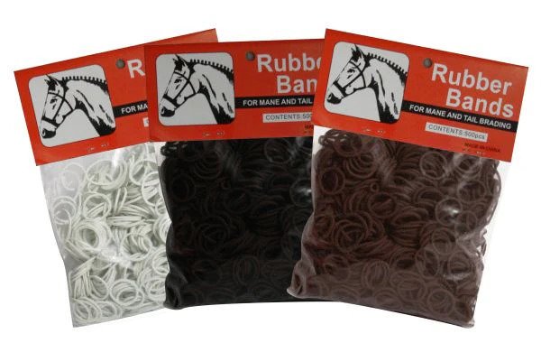 Rubber Plaiting Bands