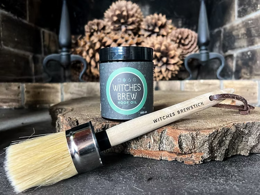 WITCHES BREW - Hoof Oil 300ml & Brewstick Combo