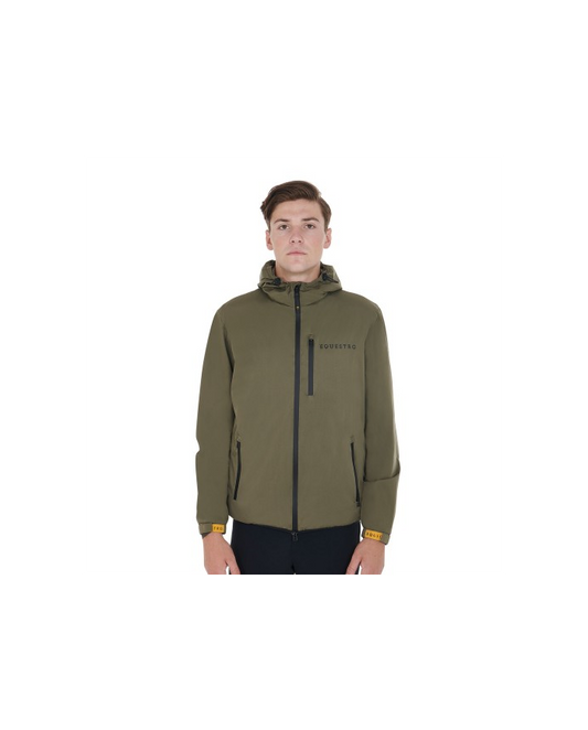 EQUESTRO - Technical Man Winter Rain Jacket with Detatchable Vest