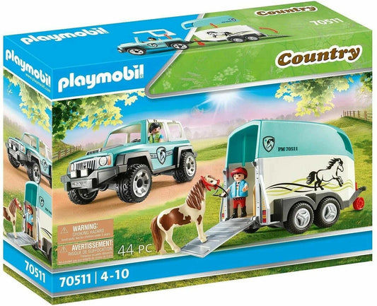 PLAYMOBIL - Country with Pony Trailer